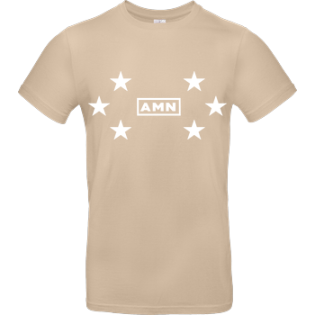 AMN-Shirts - Stars B&C EXACT 190 - Sand
