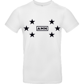 AMN-Shirts - Stars B&C EXACT 190 - Weiß