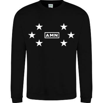 AMN-Shirts - Stars JH Sweatshirt - Schwarz