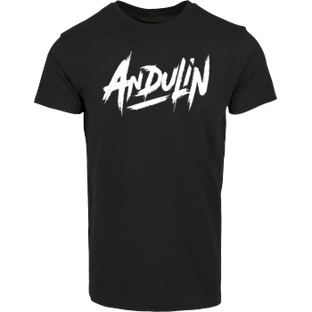 AndulinTv - Andu Logo Hausmarke T-Shirt  - Schwarz