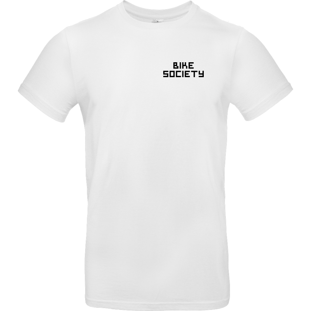 Anica Anica - Bike Society T-Shirt B&C EXACT 190 - Weiß