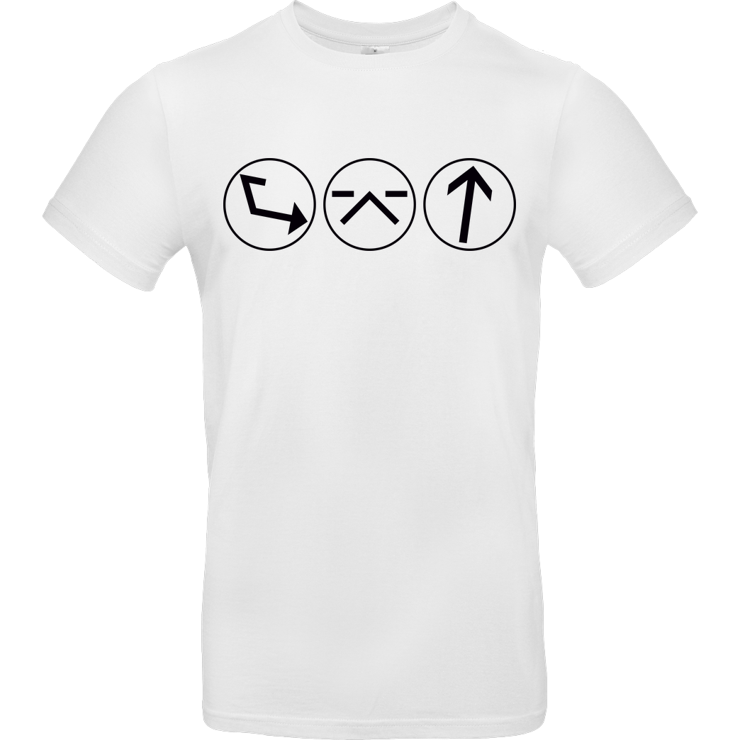 Ash5ive Ash5 - Dings T-Shirt B&C EXACT 190 - Weiß
