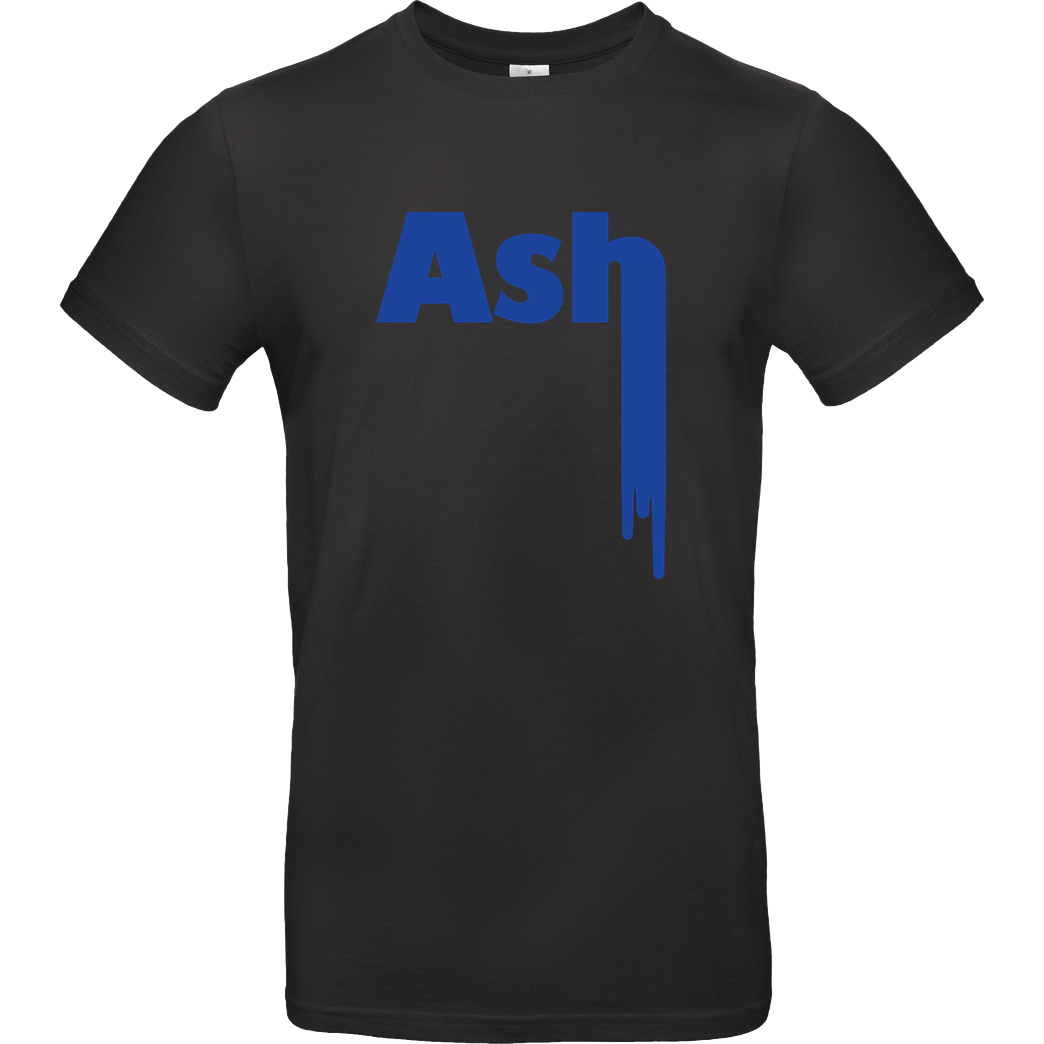 Ash5ive Ash5ive stripe T-Shirt B&C EXACT 190 - Schwarz