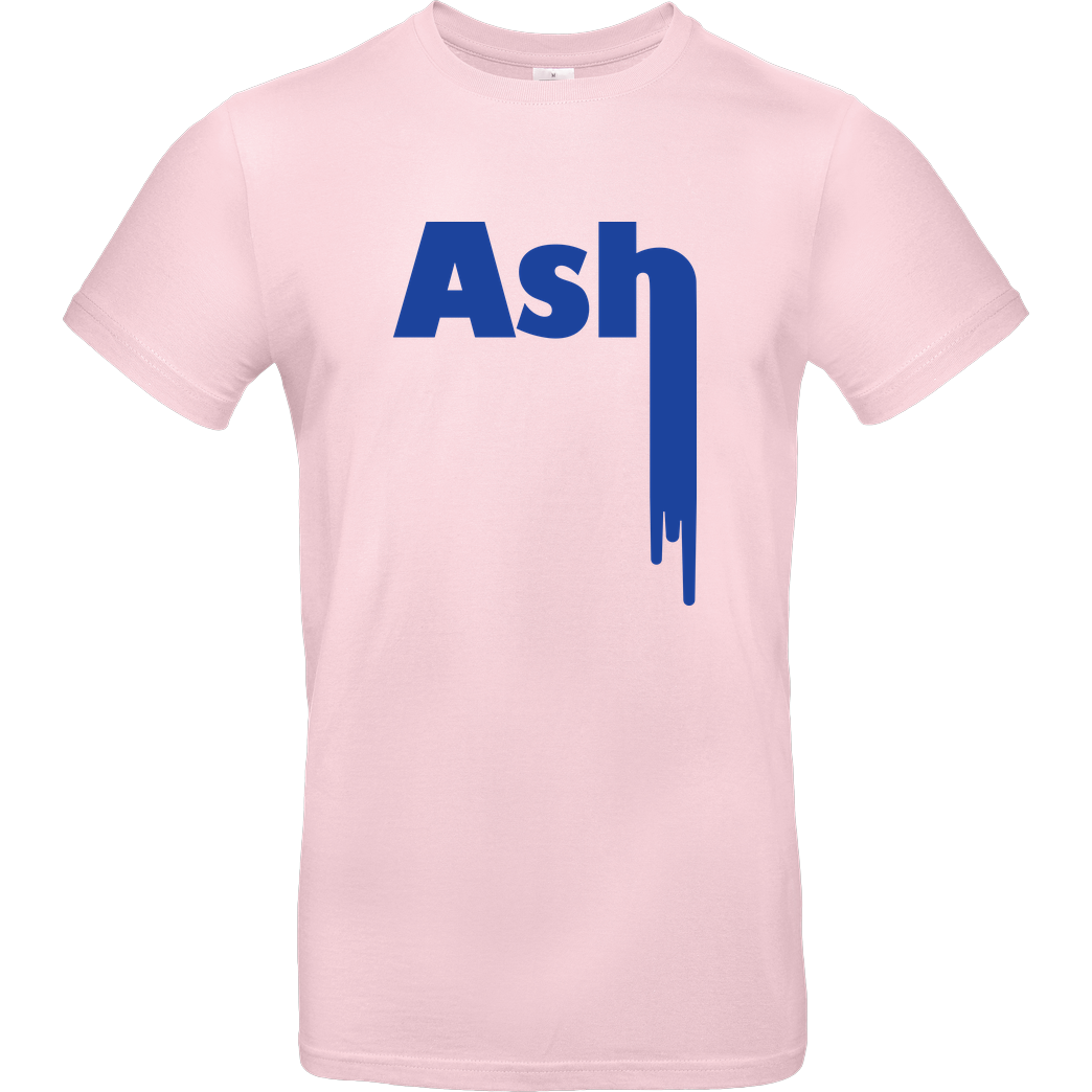 Ash5ive Ash5ive stripe T-Shirt B&C EXACT 190 - Rosa