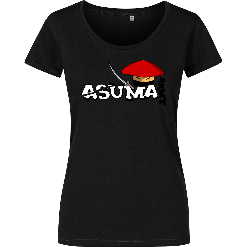 AsumaCC AsumaCC - Army T-Shirt Damenshirt schwarz