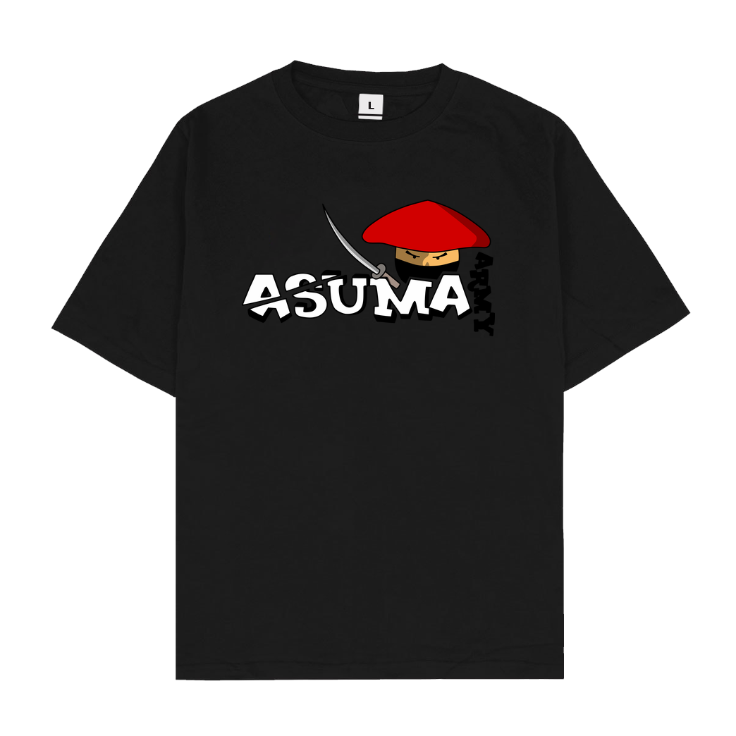 AsumaCC AsumaCC - Army T-Shirt Oversize T-Shirt - Schwarz