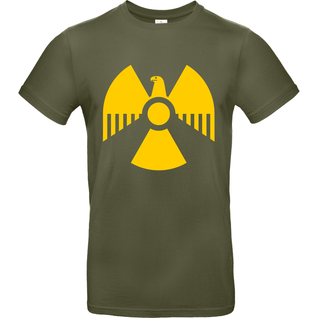 None AtomAdler T-Shirt B&C EXACT 190 - Khaki