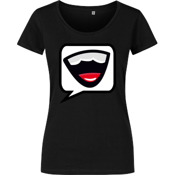 AviveHD - Sprechblase Damenshirt schwarz