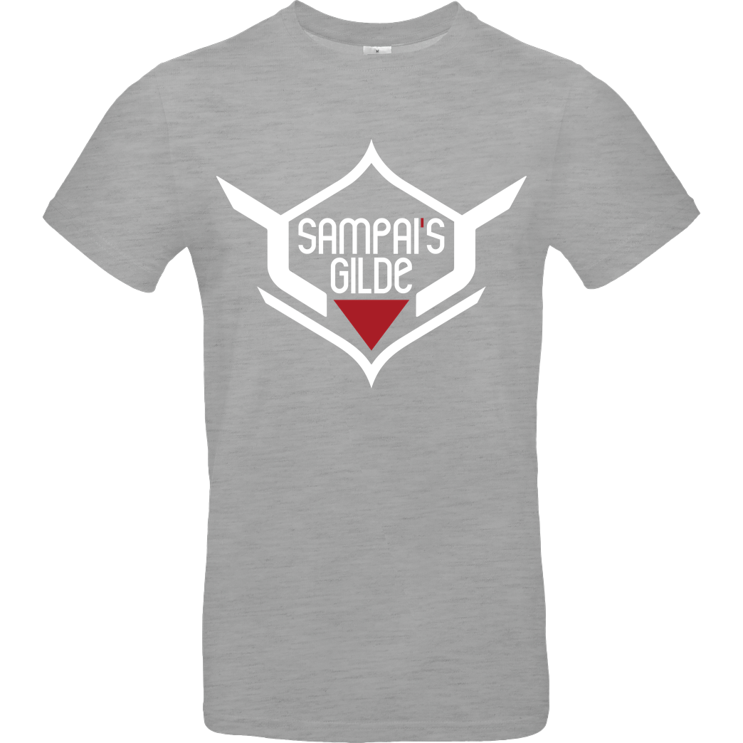 AyeSam AyeSam - Sampai's Gilde weiß T-Shirt B&C EXACT 190 - heather grey