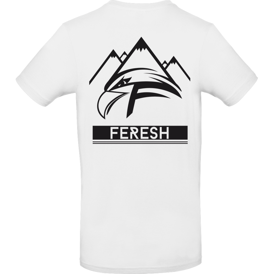 Aykan Feresh Aykan Feresh - Logo T-Shirt B&C EXACT 190 - Weiß