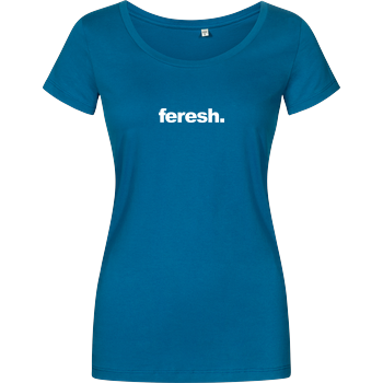 Aykan Feresh - Logo Damenshirt petrol