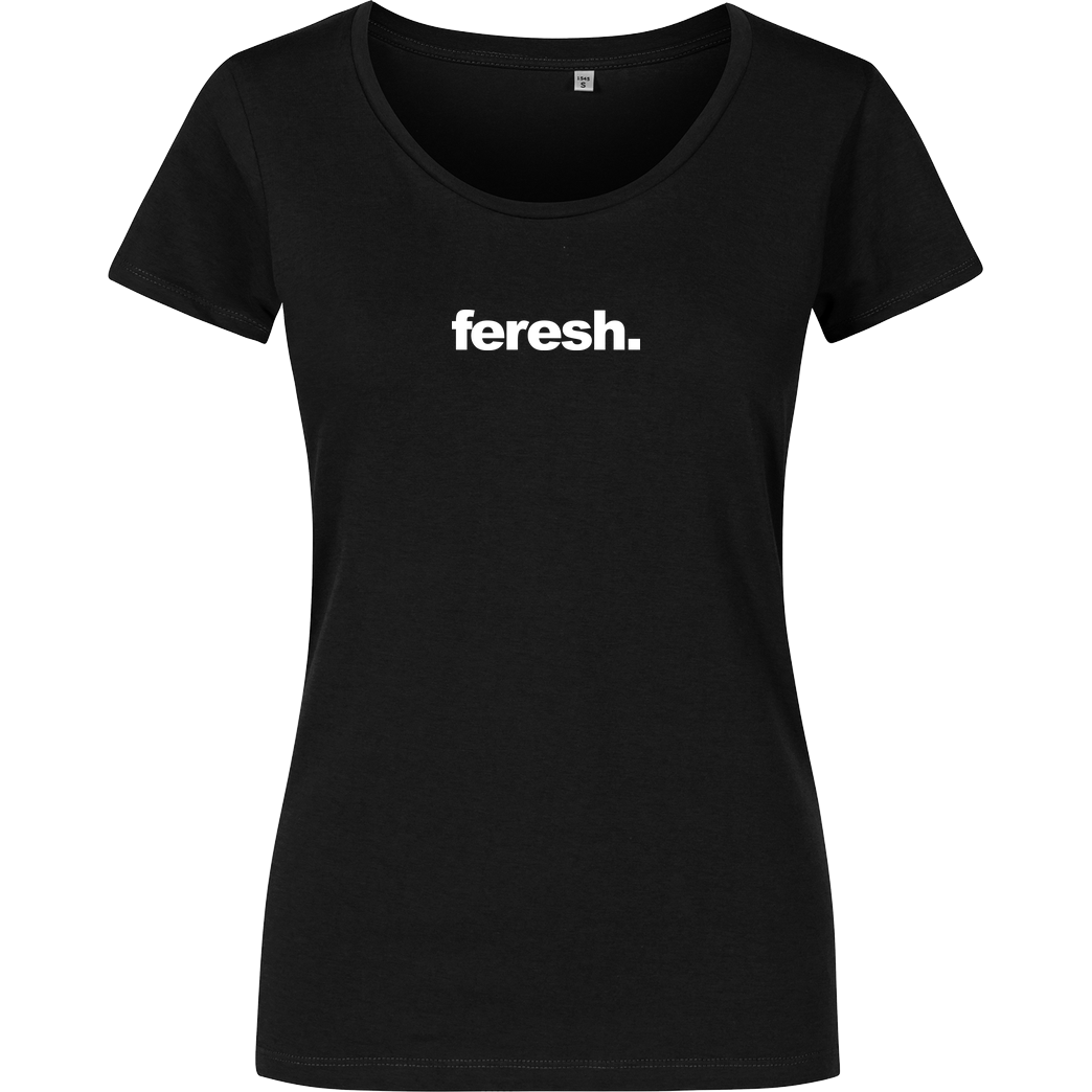 Aykan Feresh Aykan Feresh - Logo T-Shirt Damenshirt schwarz