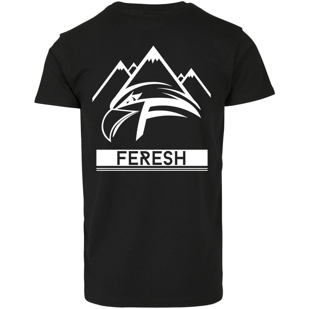 Aykan Feresh Aykan Feresh - Logo T-Shirt Hausmarke T-Shirt  - Schwarz