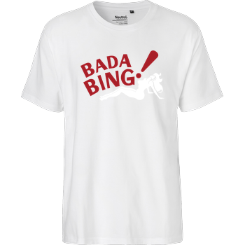 Bada Bing Fairtrade T-Shirt - weiß