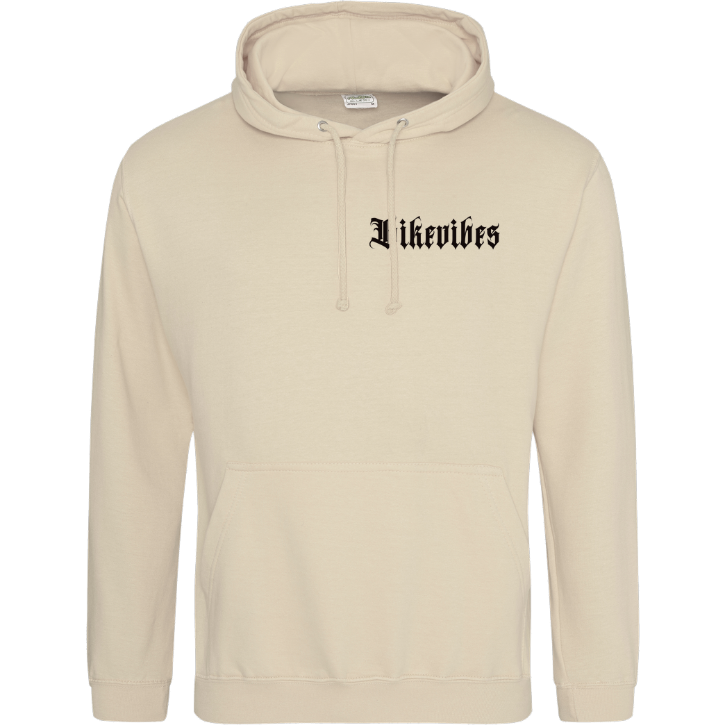 Alexia Bikevibes - Collection - Definition back black Sweatshirt JH Hoodie - Sand