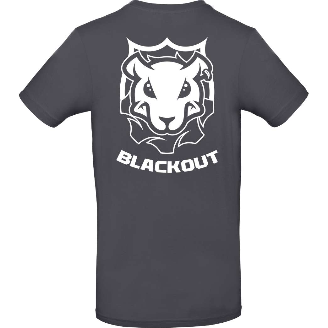 Blackout Blackout - Landratte T-Shirt B&C EXACT 190 - Dark Grey