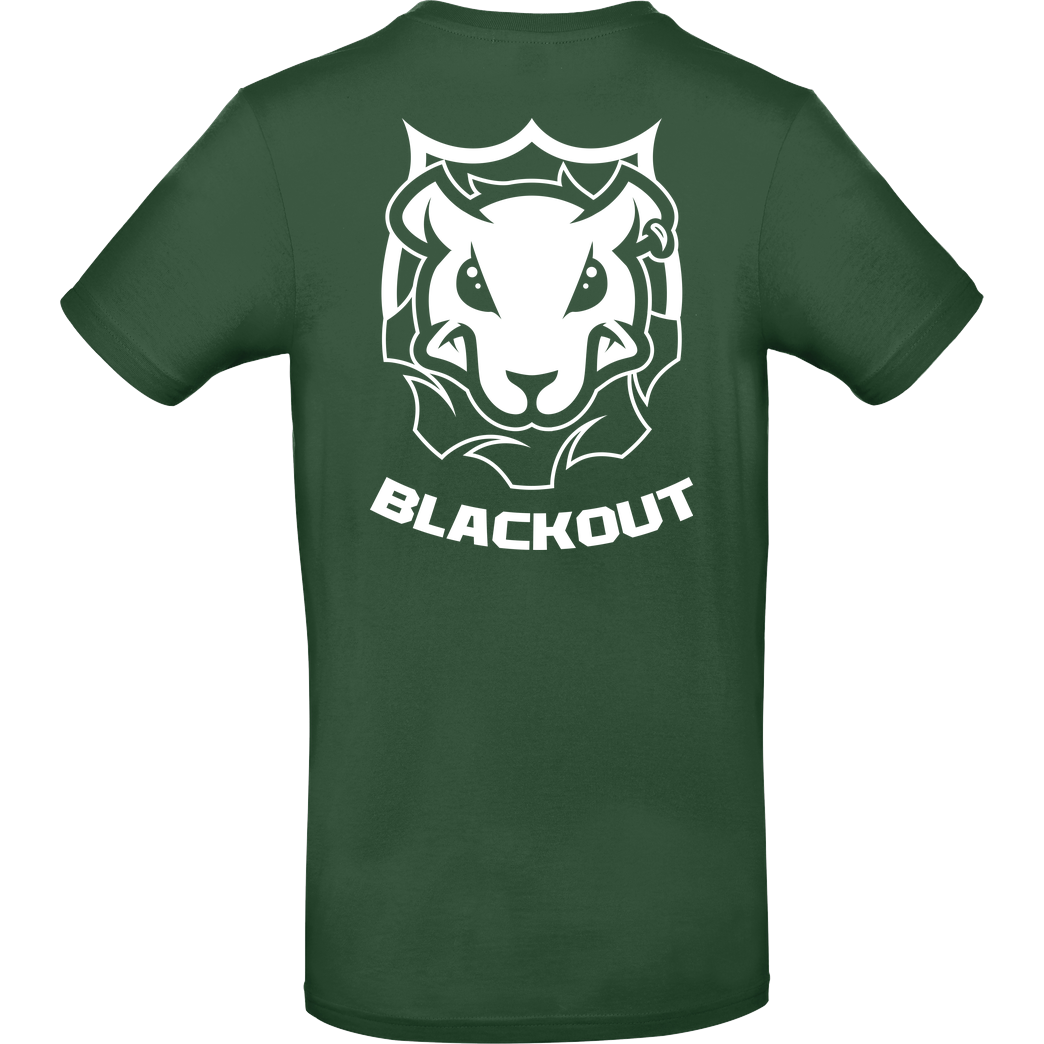 Blackout Blackout - Landratte T-Shirt B&C EXACT 190 - Flaschengrün