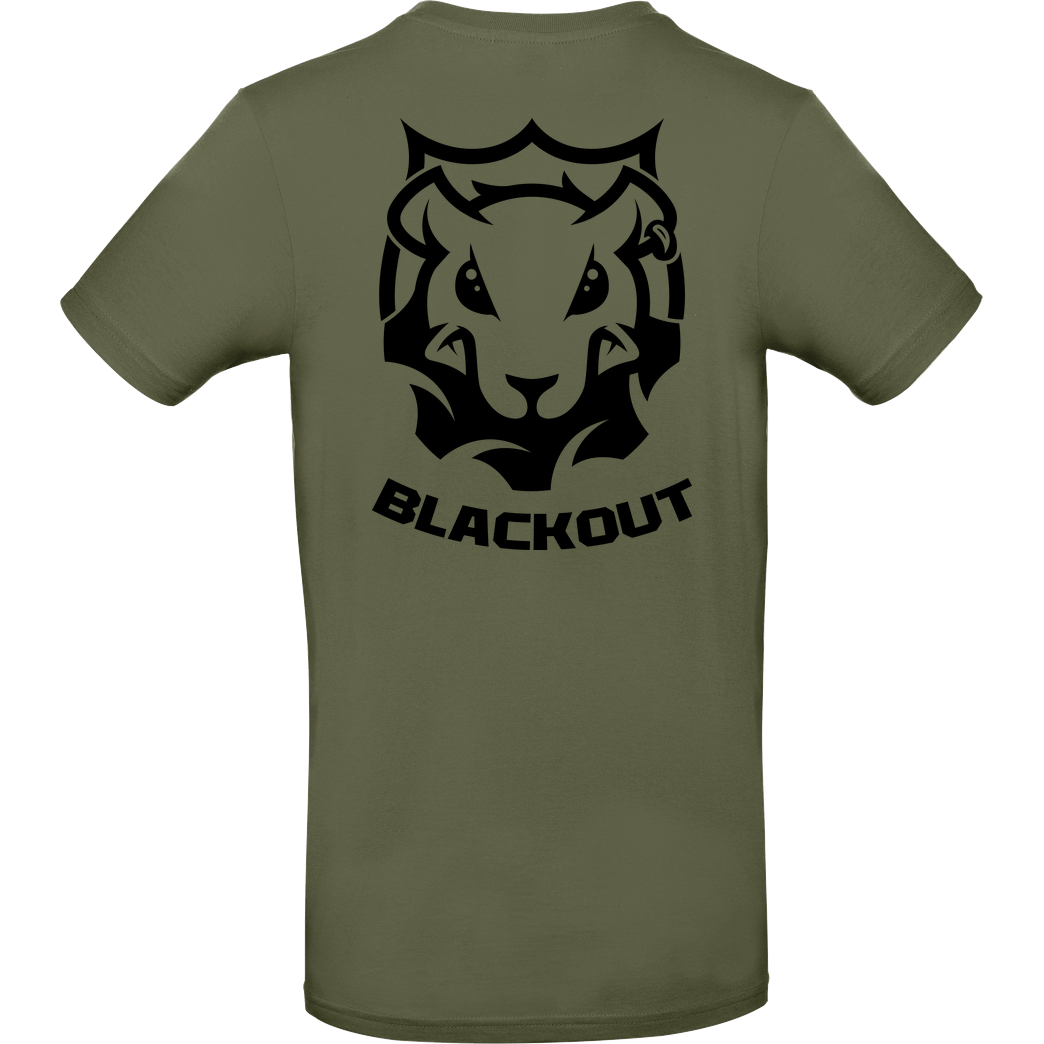 None Blackout - Landratte T-Shirt B&C EXACT 190 - Khaki
