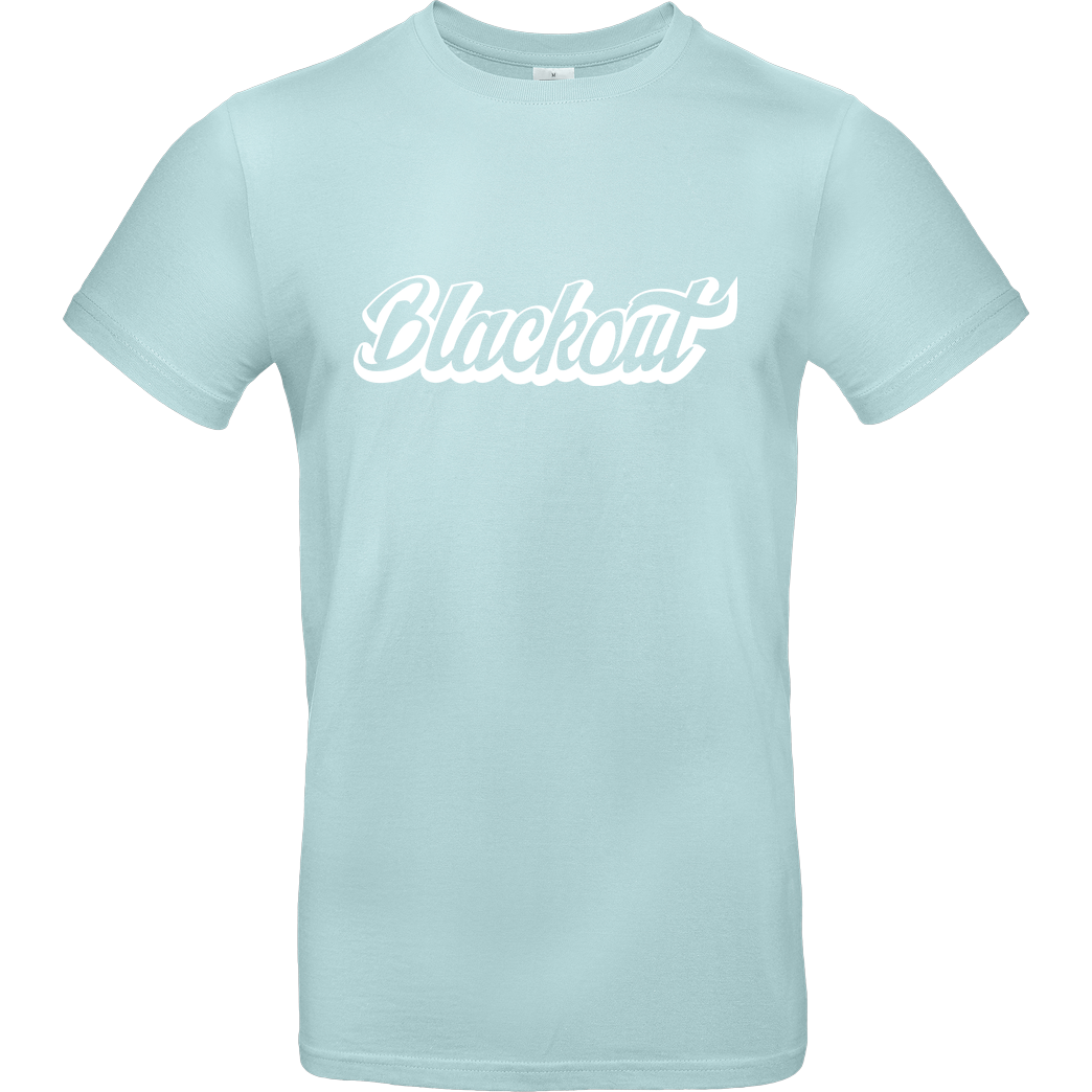 Blackout Blackout - Script Logo T-Shirt B&C EXACT 190 - Mint