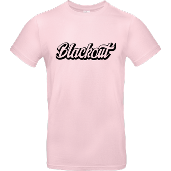 Blackout - Script Logo B&C EXACT 190 - Rosa