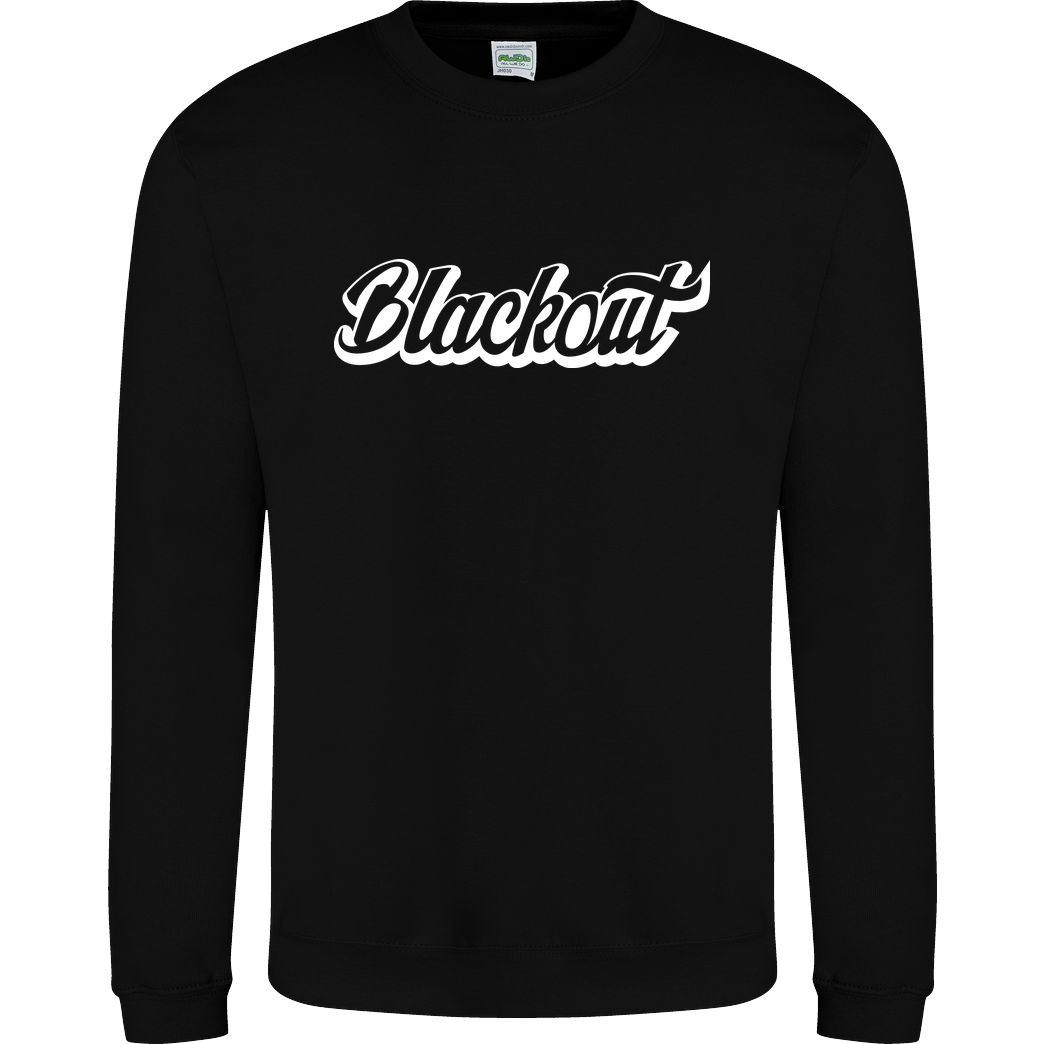 Blackout Blackout - Script Logo Sweatshirt JH Sweatshirt - Schwarz