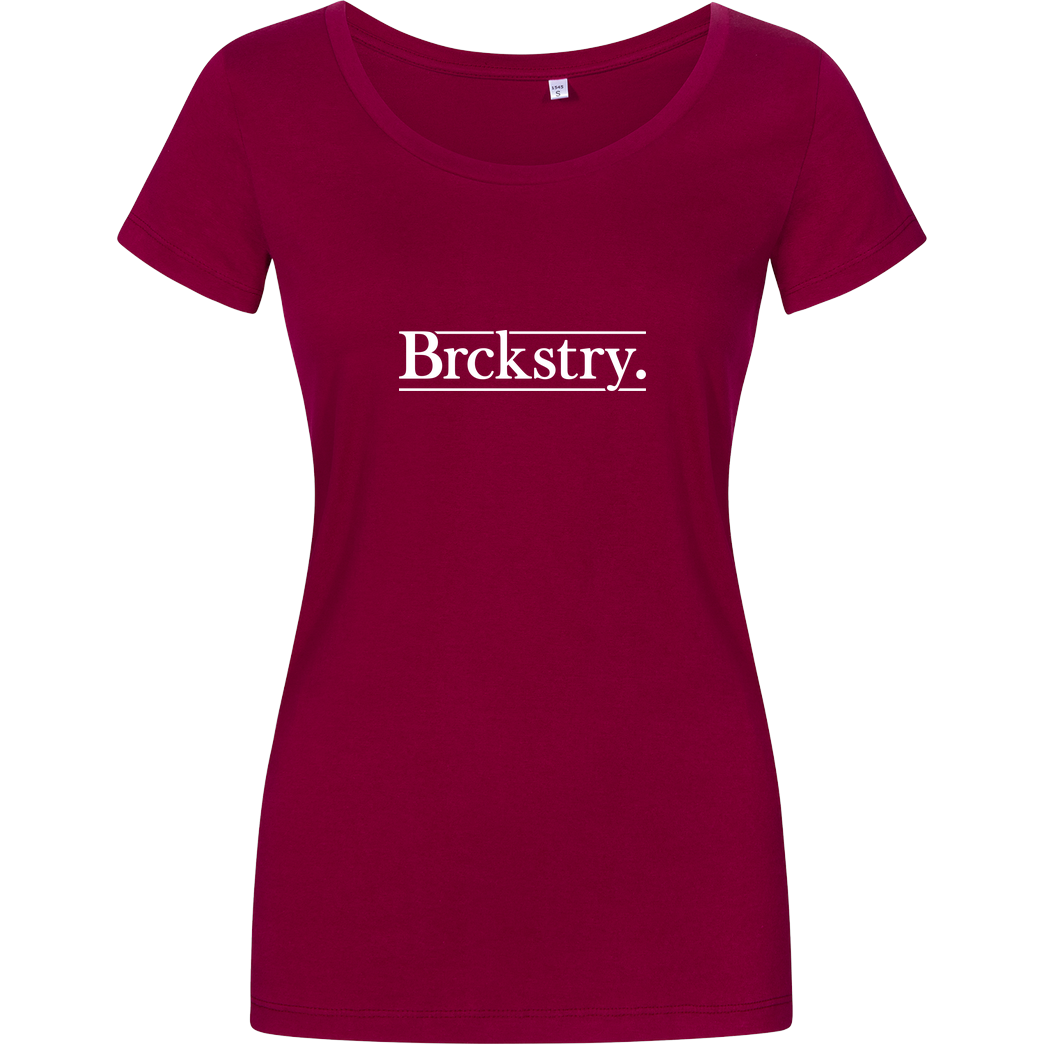 Brickstory Brickstory - Brckstry T-Shirt Damenshirt berry