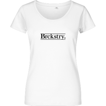Brickstory - Brckstry Damenshirt weiss