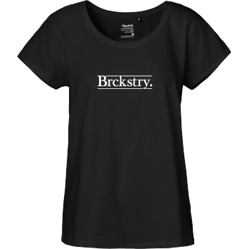 Brickstory - Brckstry Fairtrade Loose Fit Girlie - schwarz