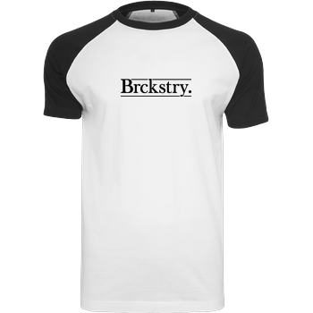 Brickstory - Brckstry Raglan-Shirt weiß