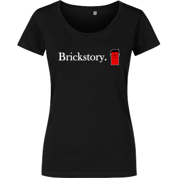 Brickstory - Original Logo Damenshirt schwarz