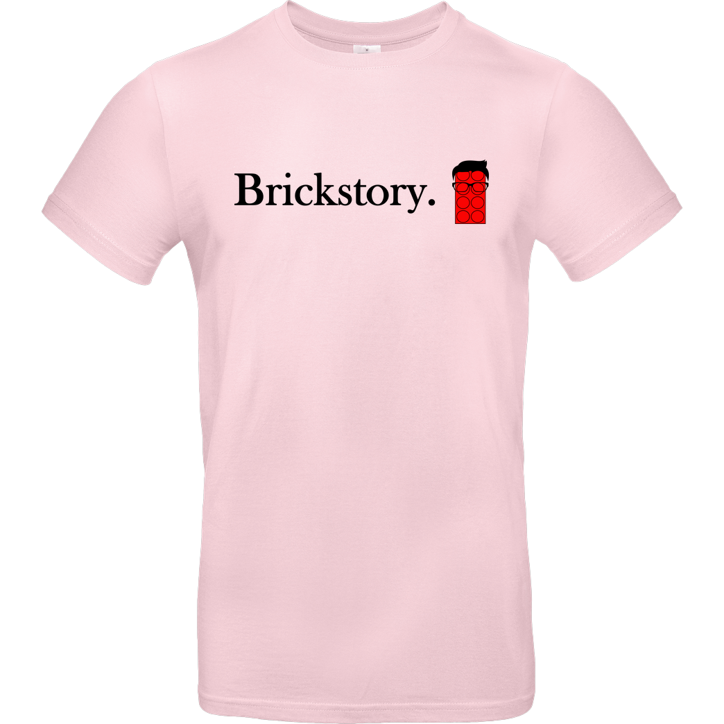 Brickstory Brickstory - Original Logo T-Shirt B&C EXACT 190 - Rosa