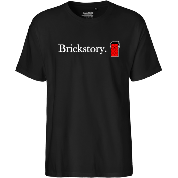 Brickstory - Original Logo Fairtrade T-Shirt - schwarz
