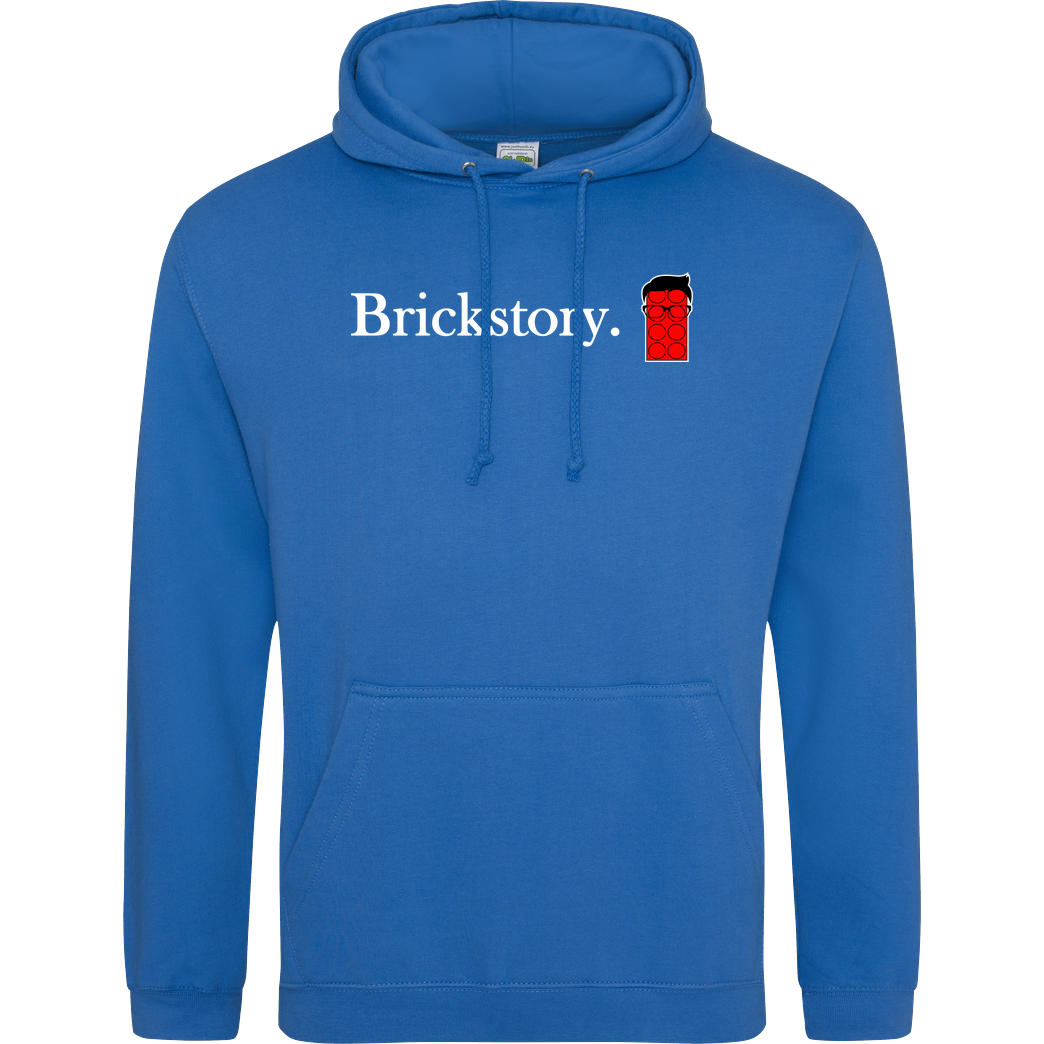 Brickstory Brickstory - Original Logo Sweatshirt JH Hoodie - saphirblau
