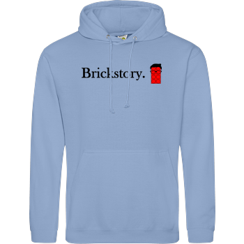 Brickstory - Original Logo JH Hoodie - Hellblau
