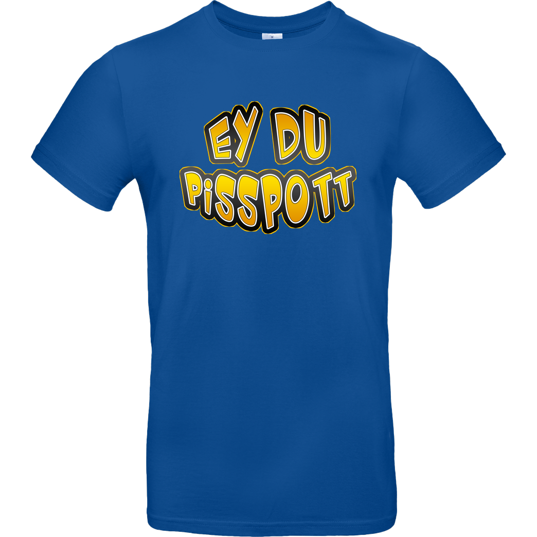 Buffkit Buffkit - Pisspott T-Shirt B&C EXACT 190 - Royal