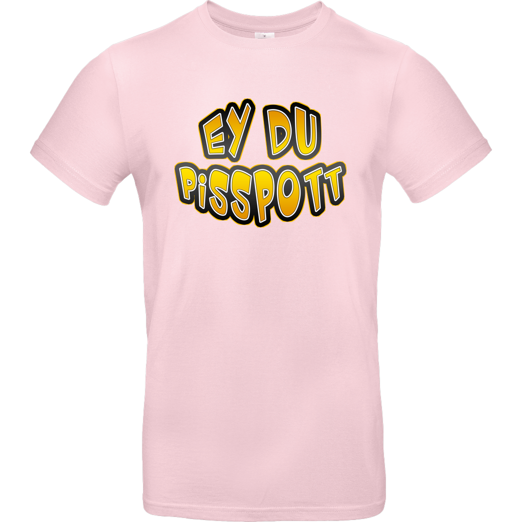 Buffkit Buffkit - Pisspott T-Shirt B&C EXACT 190 - Rosa