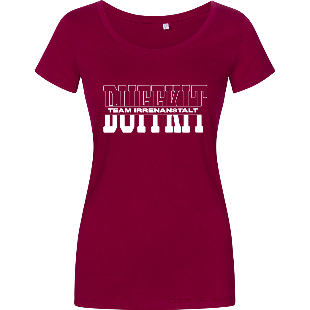 Buffkit Buffkit - Team Logo T-Shirt Damenshirt berry