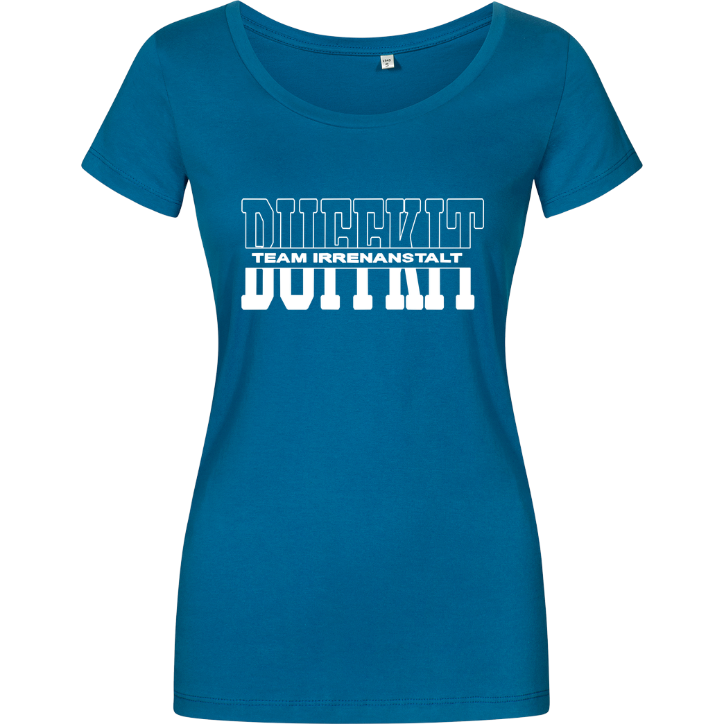 Buffkit Buffkit - Team Logo T-Shirt Damenshirt petrol