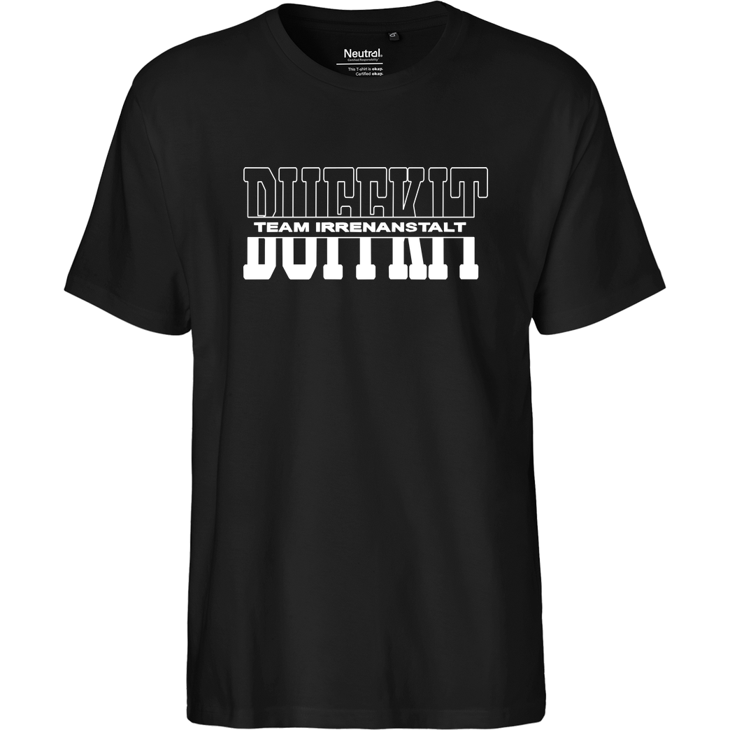 Buffkit Buffkit - Team Logo T-Shirt Fairtrade T-Shirt - schwarz