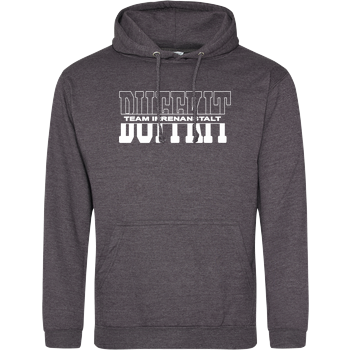 Buffkit - Team Logo JH Hoodie - Dark heather grey
