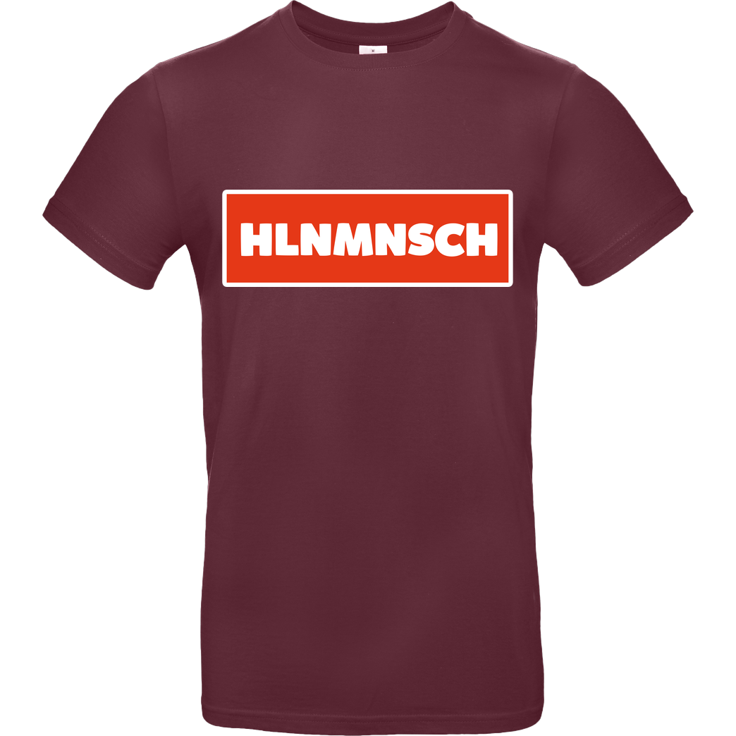 BumsDoggie BumsDoggie - HLNMNSCH T-Shirt B&C EXACT 190 - Bordeaux
