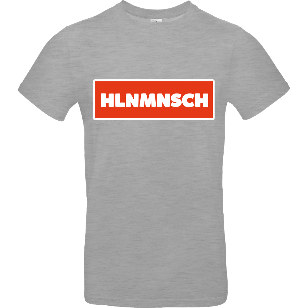 BumsDoggie BumsDoggie - HLNMNSCH T-Shirt B&C EXACT 190 - heather grey