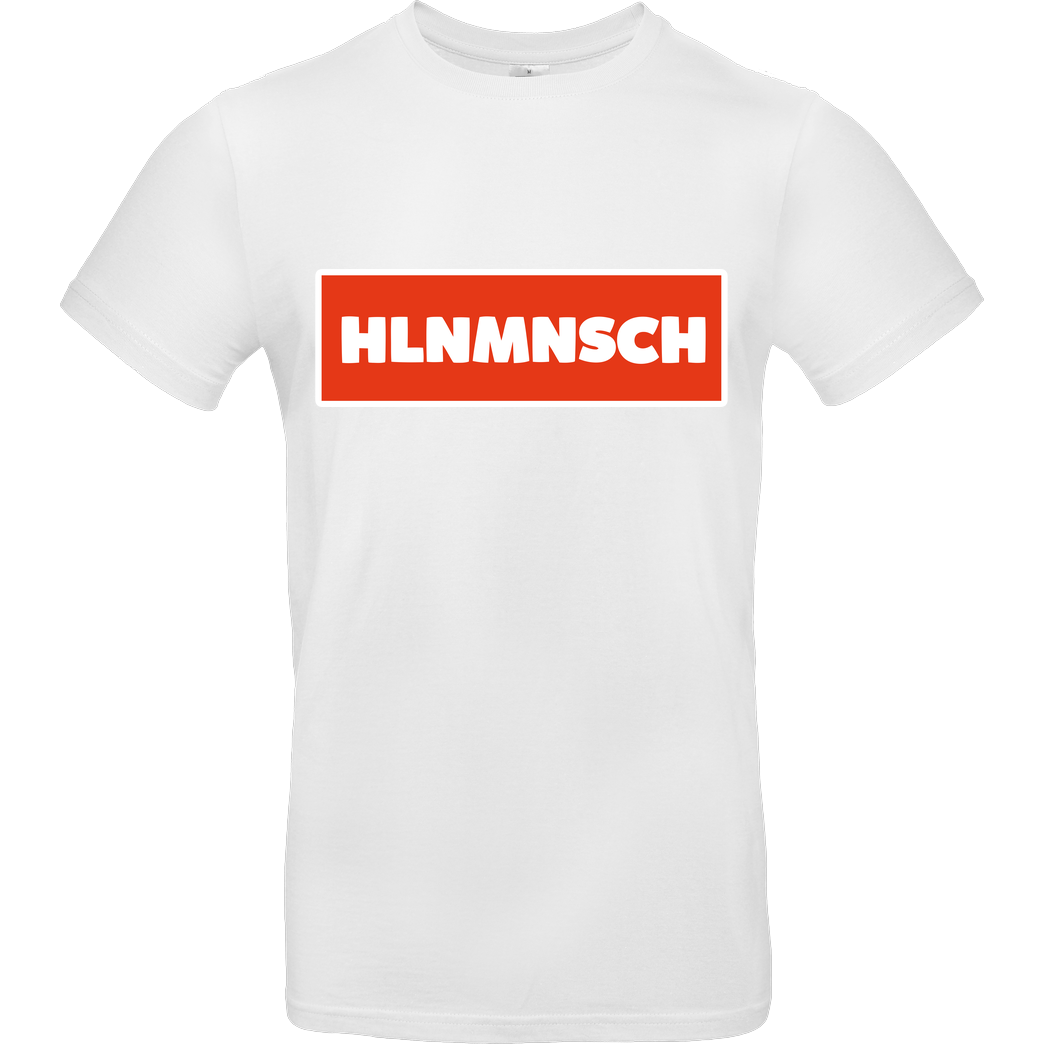 BumsDoggie BumsDoggie - HLNMNSCH T-Shirt B&C EXACT 190 - Weiß