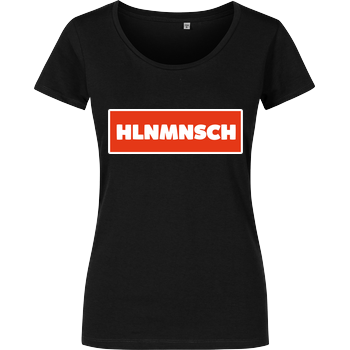 BumsDoggie - HLNMNSCH Damenshirt schwarz