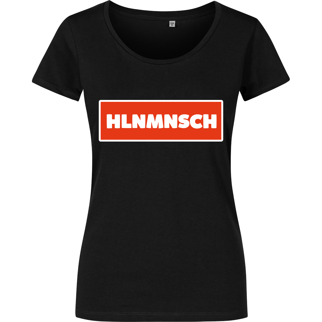 BumsDoggie BumsDoggie - HLNMNSCH T-Shirt Damenshirt schwarz