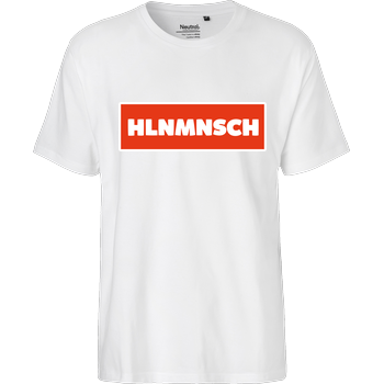BumsDoggie - HLNMNSCH Fairtrade T-Shirt - weiß