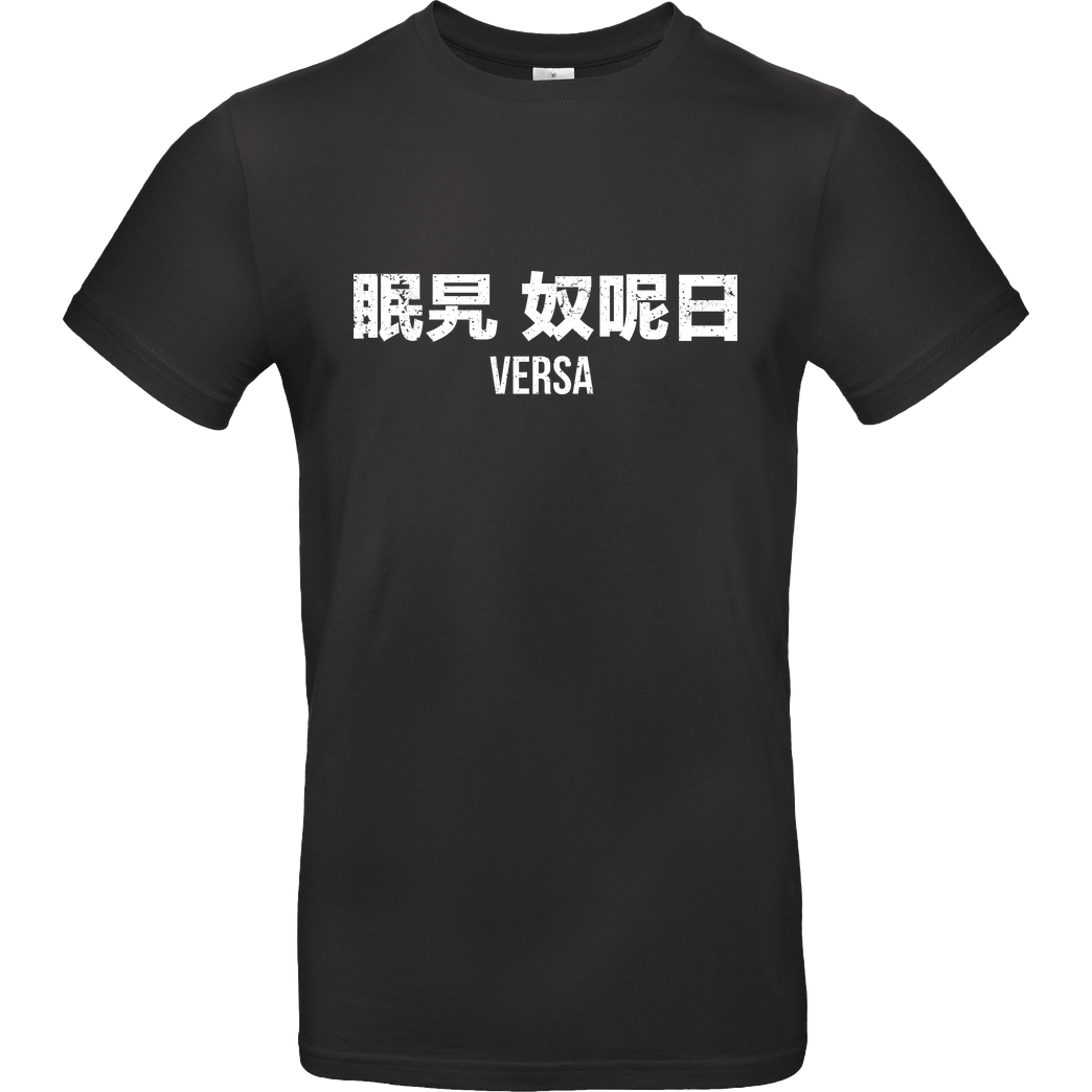 Burak Versa BurakVersa - Versa Logo T-Shirt B&C EXACT 190 - Schwarz