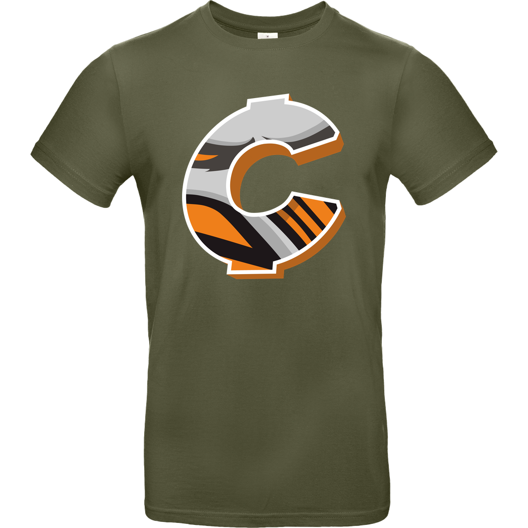 C0rnyyy C0rnyyy - Logo T-Shirt B&C EXACT 190 - Khaki