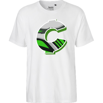 C0rnyyy - Logo Fairtrade T-Shirt - weiß