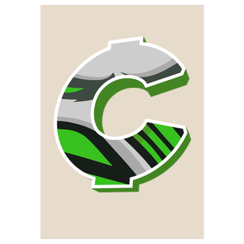 C0rnyyy - Logo Kunstdruck sand